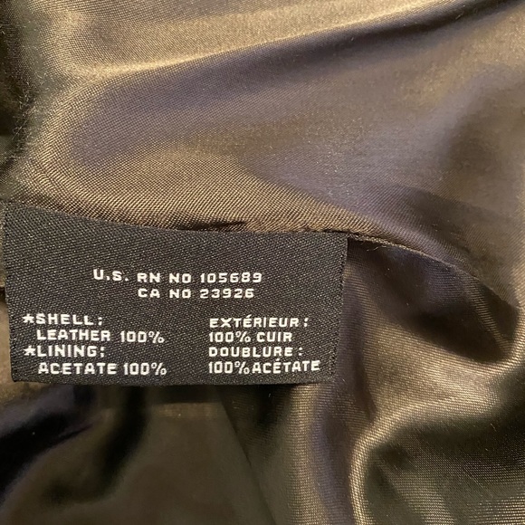 100% Brown leather jacket - Picture 9 of 9